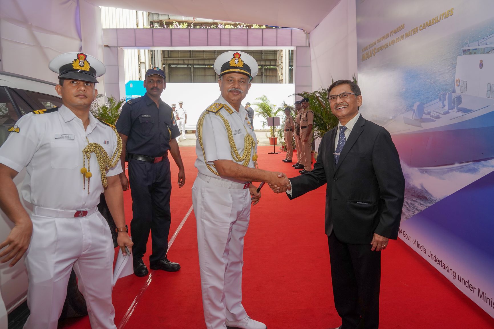 Launching Ceremony of Taragiri (Y-12653) Third Advanced Stealth Frigate of P17A-11th Sep 2022123